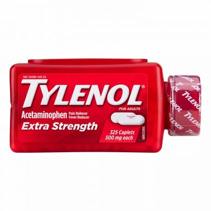 Viên uống giảm đau hạ sốt Tylenol Extra Strength 500mg (325v)